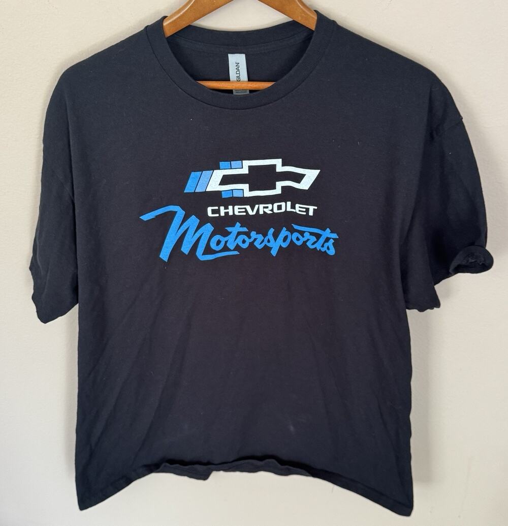 Men's Chevy Motorsports Size XL Black